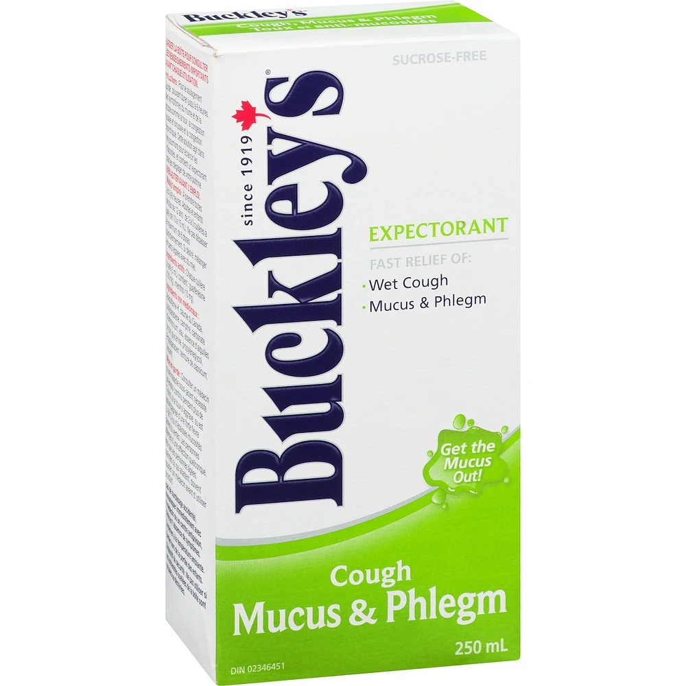 Buckley's® Mucus & Phlegm Expectorant Cough Syrup Sucrose-Free 250mL