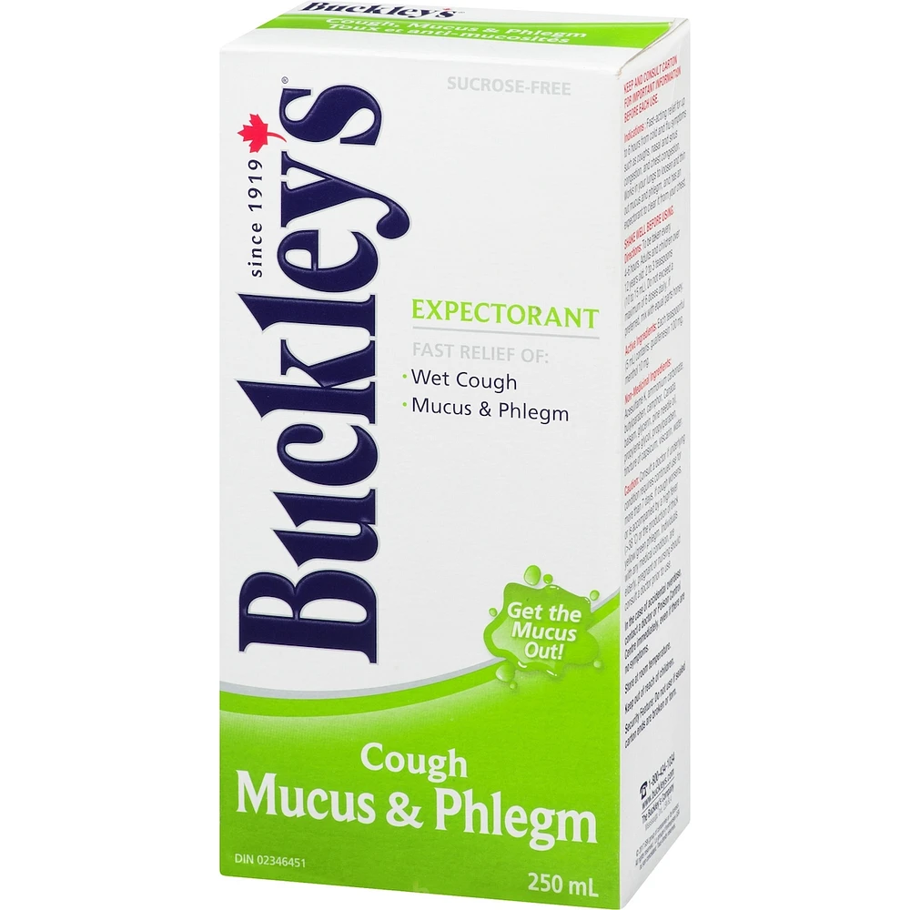 Buckley's® Mucus & Phlegm Expectorant Cough Syrup Sucrose-Free 250mL