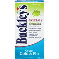 Buckley's®  Mucus Relief Cough Cold & Flu Syrup Sucrose-Free 250mL
