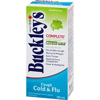 Buckley's®  Mucus Relief Cough Cold & Flu Syrup Sucrose-Free 150mL