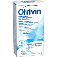 Otrivin Medicated Cold & Allergy Relief W/Moisturizers Spray