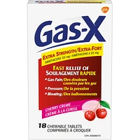 Gas-X Extra Strength, 18 units, Bite-Me Cherry