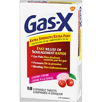Gas-X Extra Strength, 18 units, Bite-Me Cherry