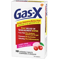 Gas-X Extra Strength, 18 units, Bite-Me Cherry