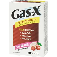 Gas-X Extra Strength, 18 units, Bite-Me Cherry