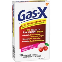 Gas-X Extra Strength, 18 units, Bite-Me Cherry