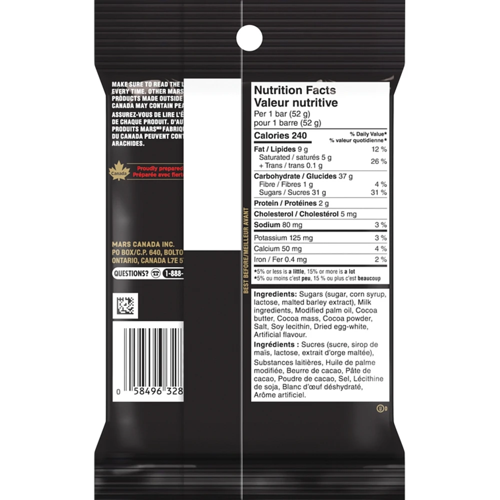Peanut Milk Chocolate Candy Bars, 4 Full Bars