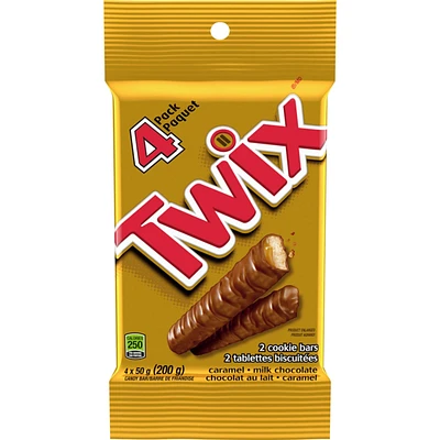 Caramel Cookie Chocolate Candy Bar, 4 Full Bars