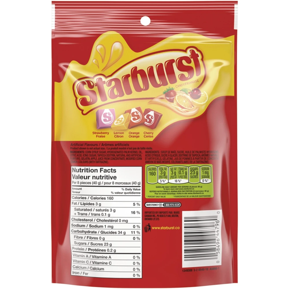 Originaux, bonbons, sac à emporter à la maison