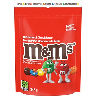 Chocolate Candies Peanut Butter Family Size
