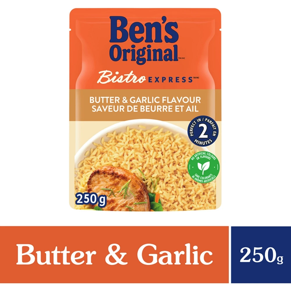 Rice Side Dish Butter & Garlic Flavour