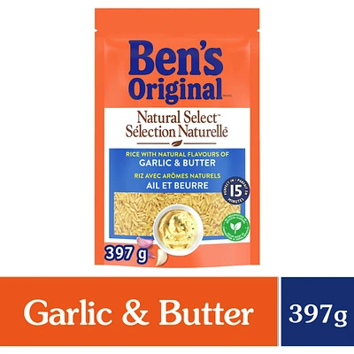 Rice With Natural Flavours Of Garlic & Butter