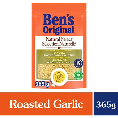 Rice With Natural Flavours Of Olive Oil, Roasted Garlic & Wild Rice