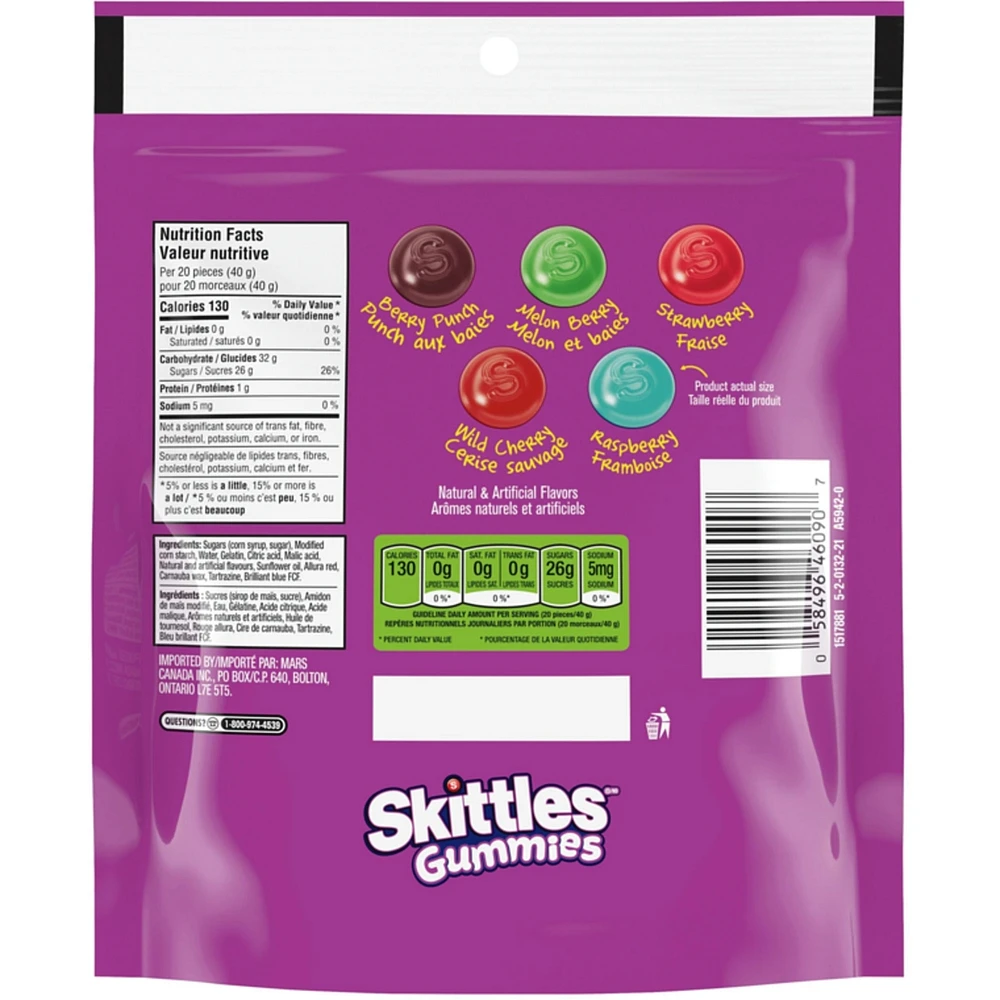 Wild Berry Gummy Candy, Sharing Bag
