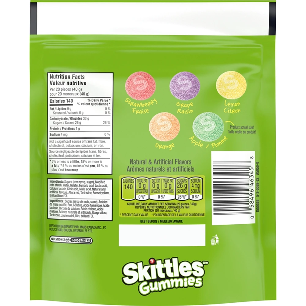 Gummies friandise surs