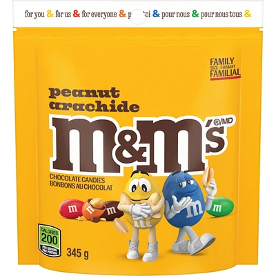 Chocolate Candies Peanut Family Size