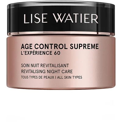 Age Control Supreme l'Expérience 60 Revitalising Night Care, Mature Skin