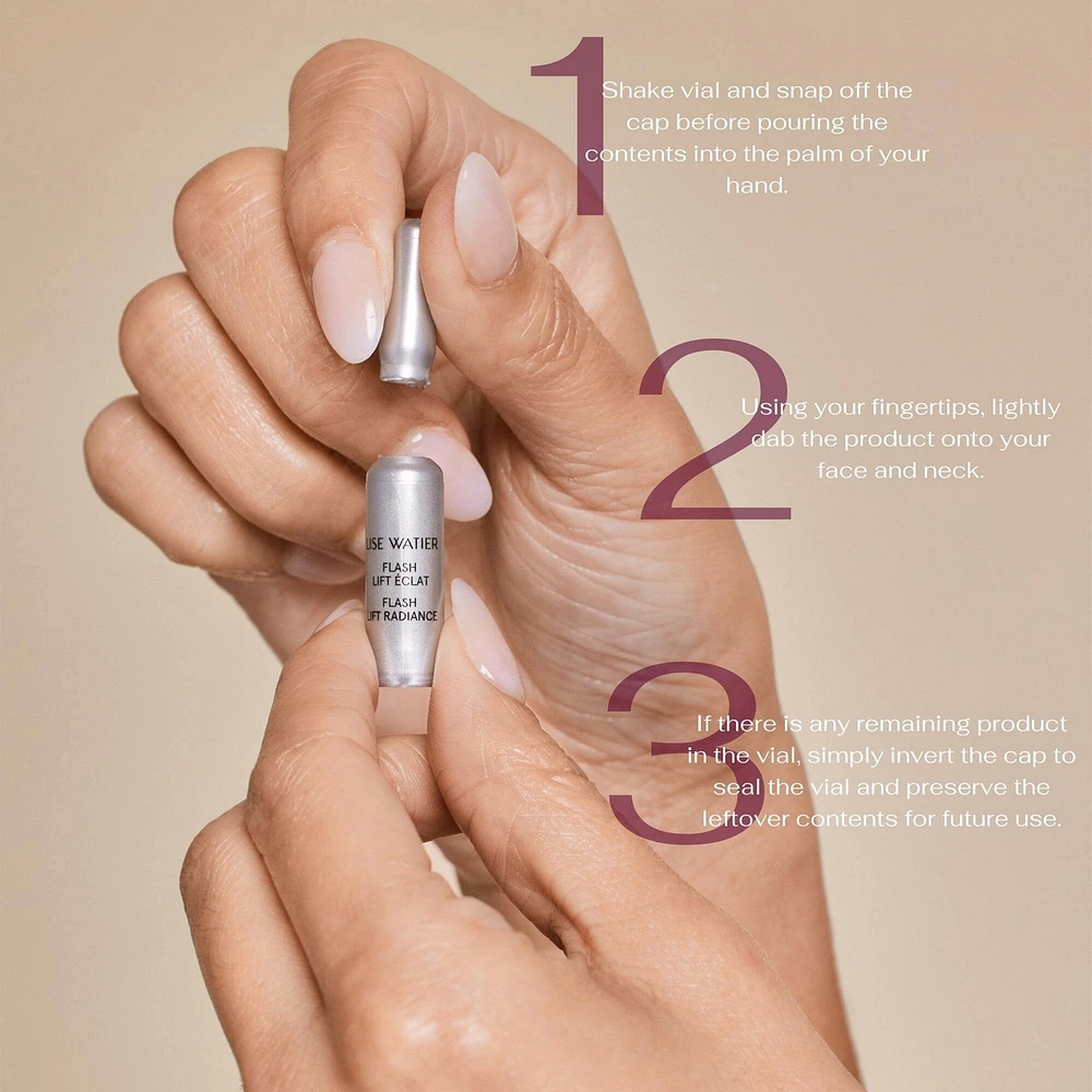 Flash Lift Radiance Vials - 7 Vials