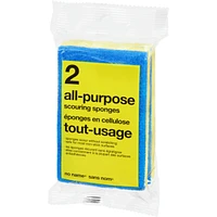 All-Purpose Scouring Sponges, 2-Pack
