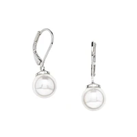 Euro Pearl Drop Earring