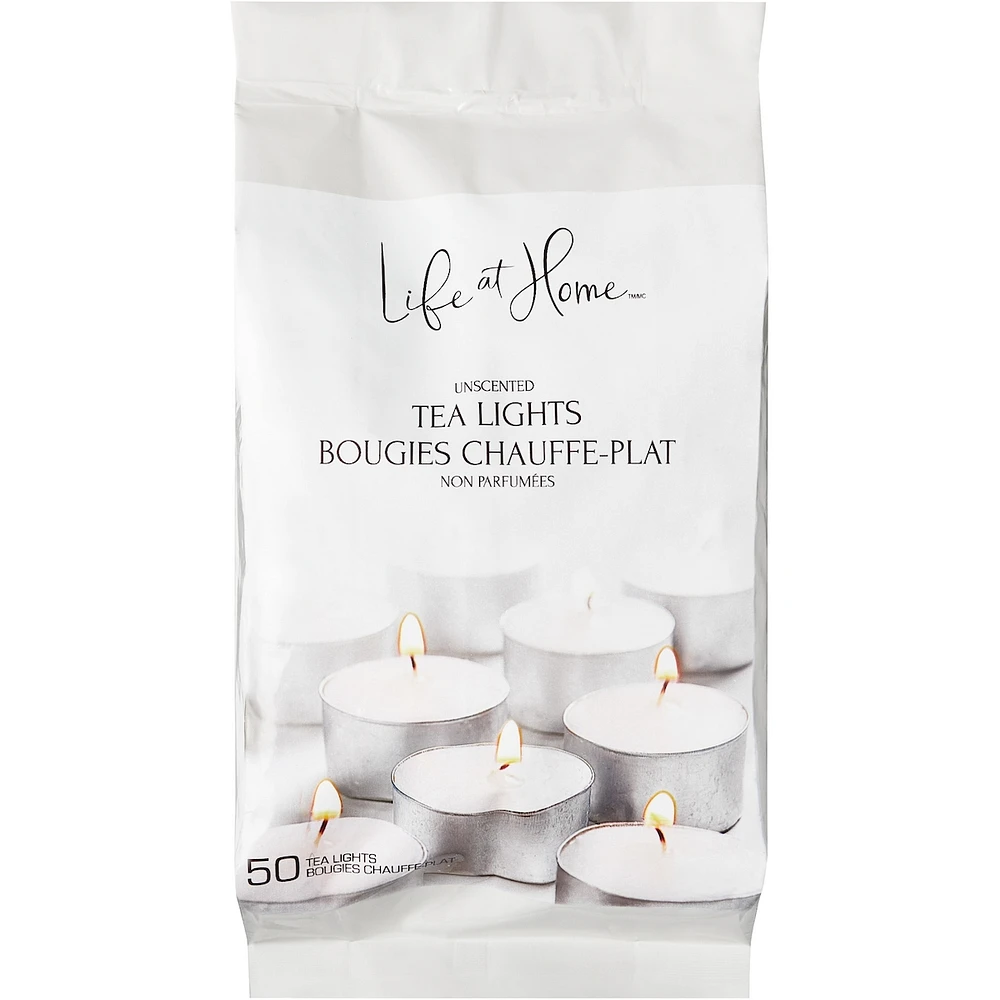 Unscented Tealights