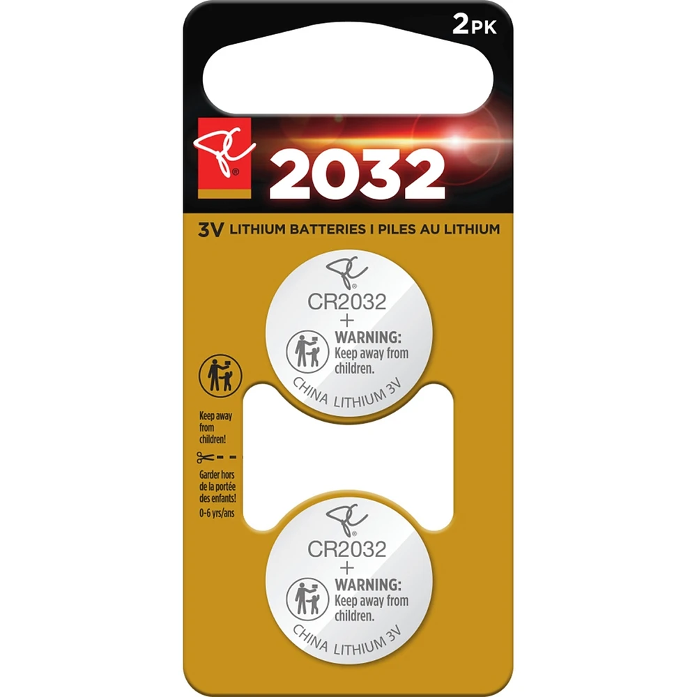 Lithium Watch Batteries 2-Pack