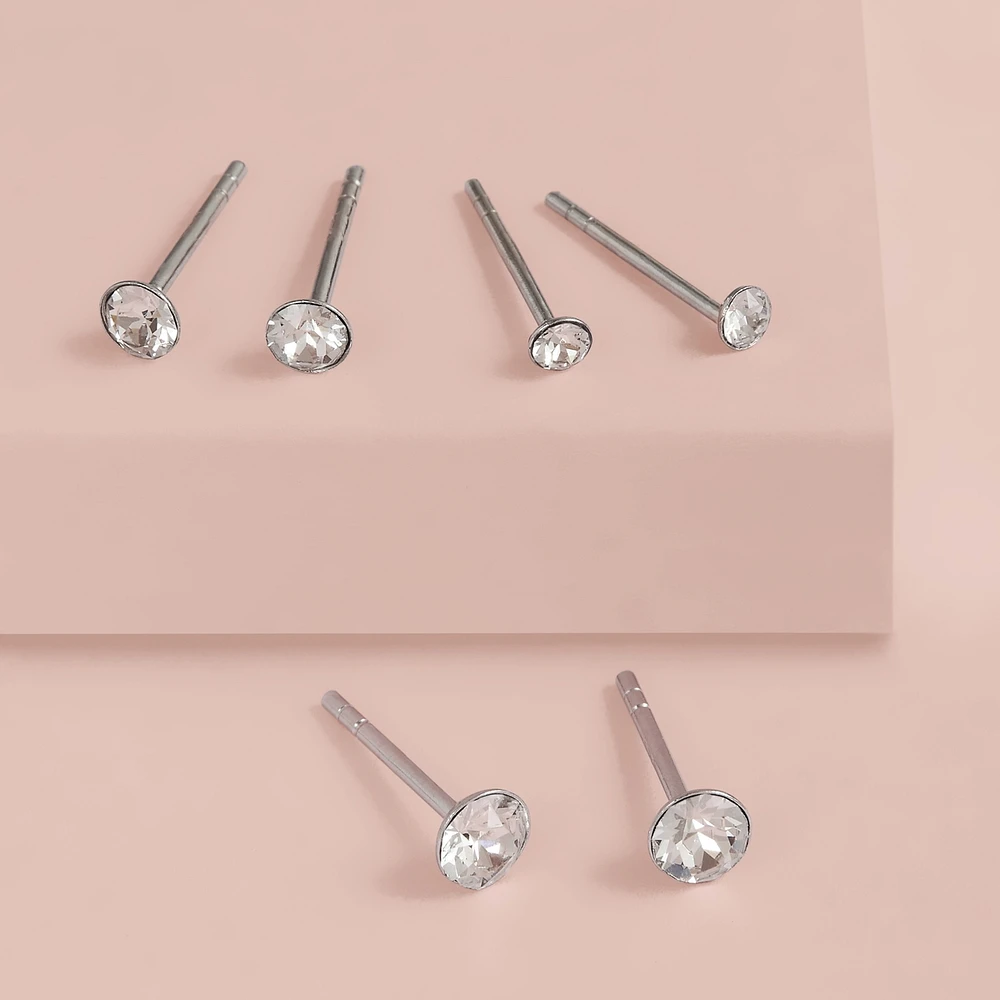 Joe SS Trio Cry Stud Earring