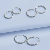 Joe SS Trio Hoop Earring