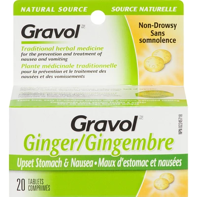 Ginger Non-Drowsy Tablets