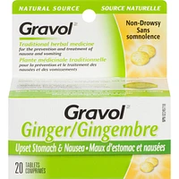 Ginger Non-Drowsy Tablets