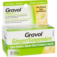 Ginger Non-Drowsy Tablets