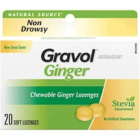 Ginger Natural Source Chewable Lozenges