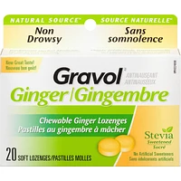Ginger Natural Source Chewable Lozenges