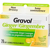 Ginger Natural Source Chewable Lozenges