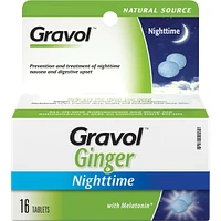 Ginger Nighttime Tablets with Melatonin