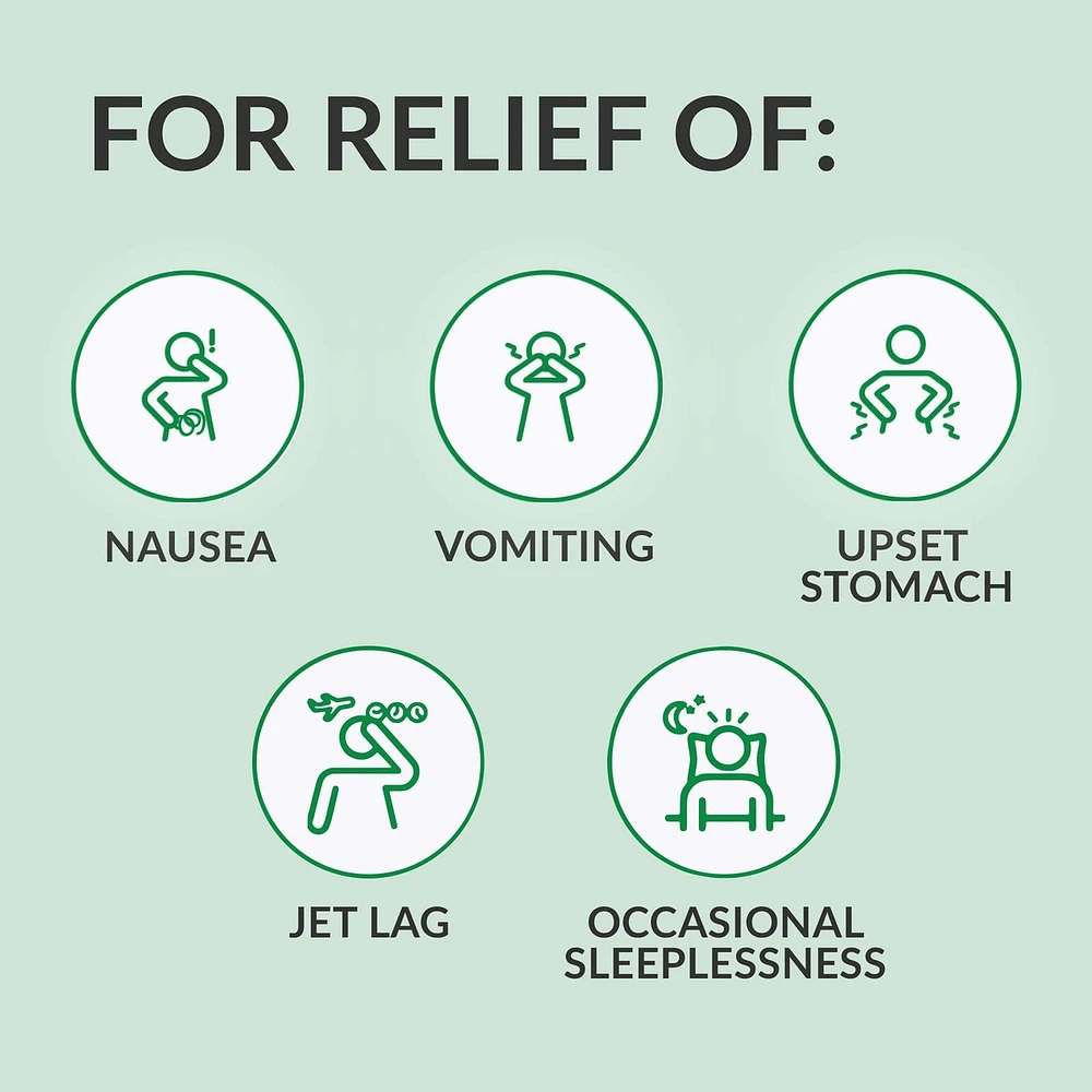 Ginger Nighttime Tablets with Melatonin