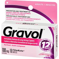 Immediate Release & Long Acting Caplets
