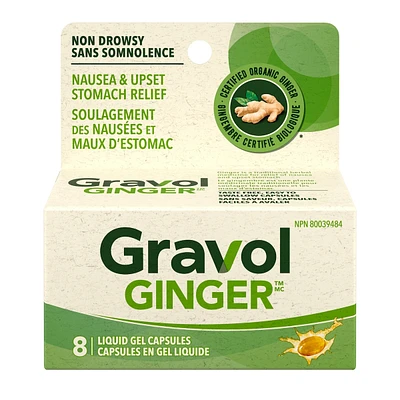 Gravol Liquid Gel Capsules