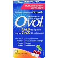 Ultra Strength Anti-Gas Chewable Cherry Tablets