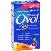 Ultra Strength Anti-Gas Chewable Cherry Tablets