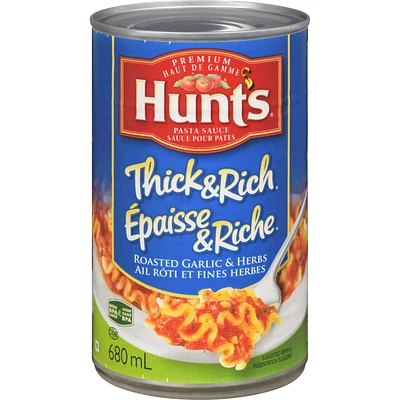 Thick & Rich Pasta Sauce, Roasted Garlic & Herbs
