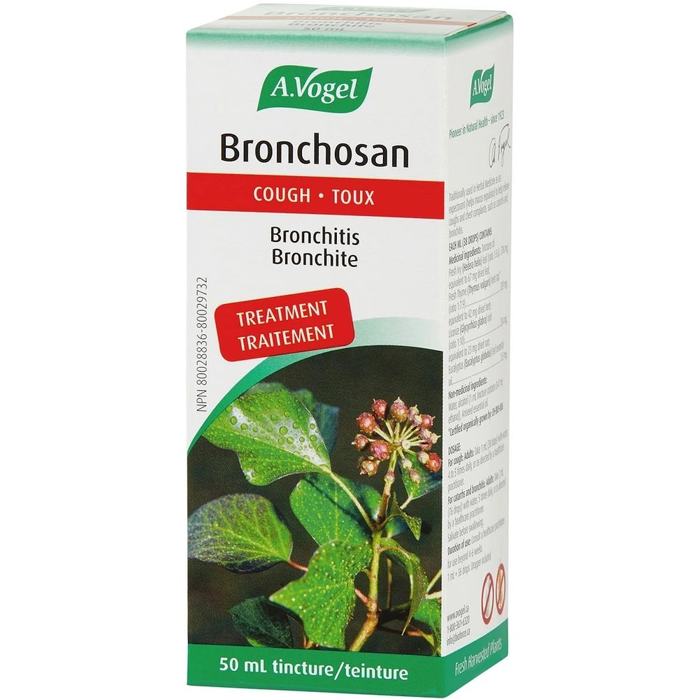 Bronchosan natural cough remedy and expectorant