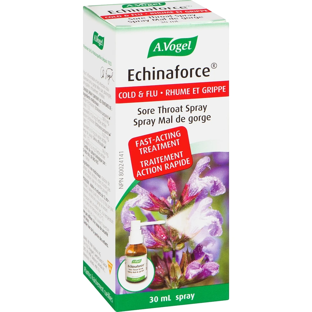 Echinaforce Sore Throat Spray Fast Acting Remedy