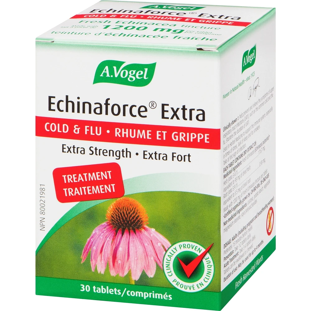 Echinaforce Extra Immune Support for Cold and Flu