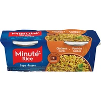 Riz entièrement cuit poulet et herbs