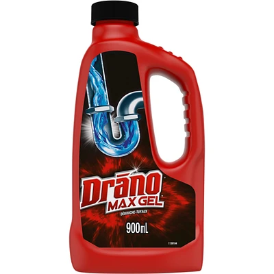 Max Gel débouche-tuyaux et nettoyant de drains déloge