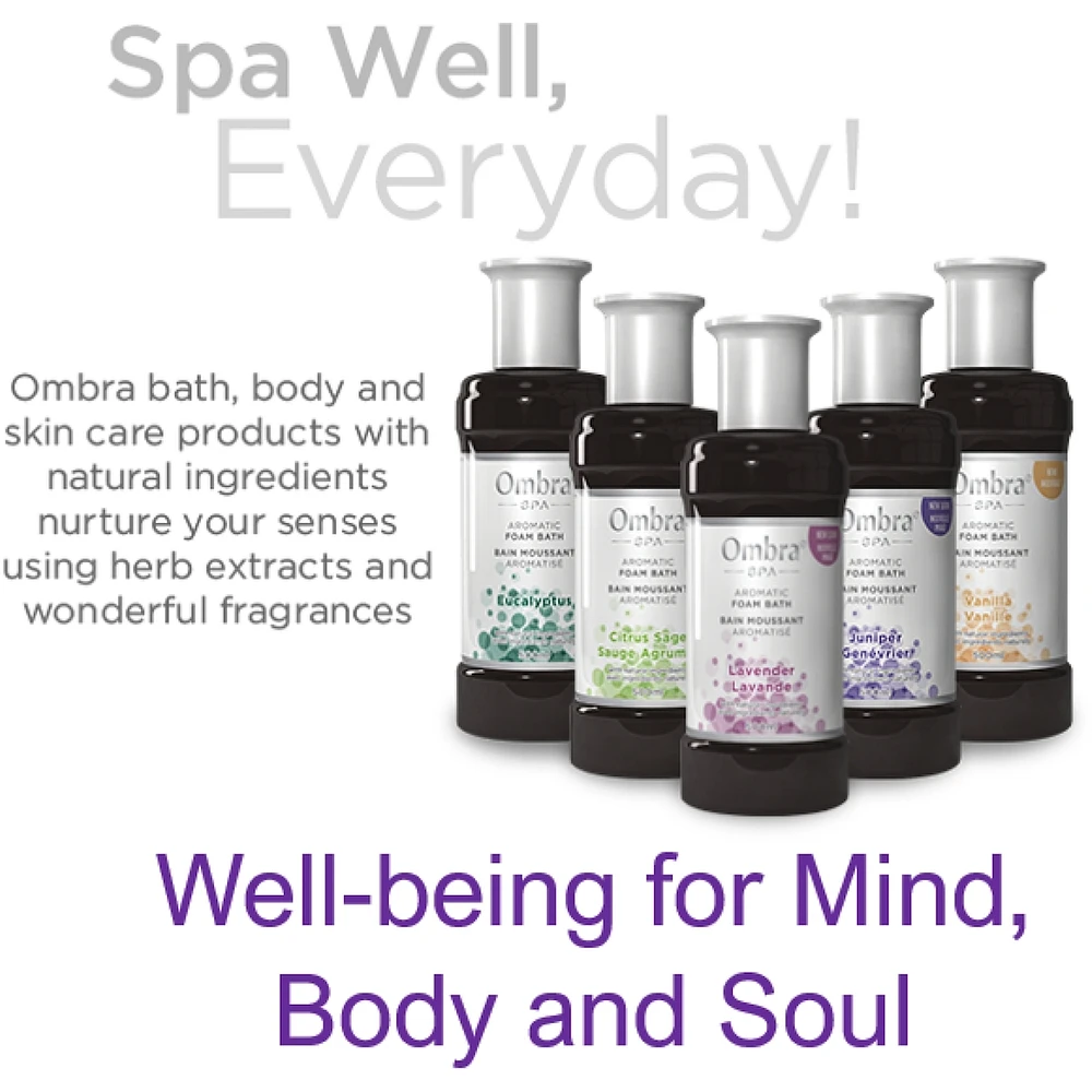 Ombra SPA Gift Set Relaxing Lavender 3-pc