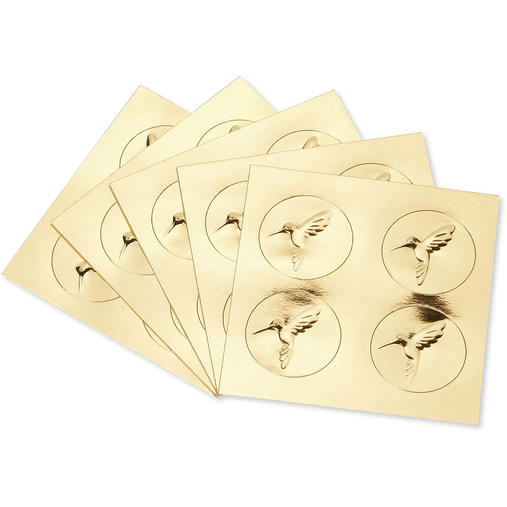 Cartes sans texte avec enveloppes Papyrus, Colibri aquarelle (20 cartes)