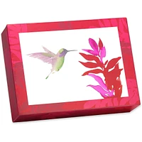 Cartes sans texte avec enveloppes Papyrus, Colibri aquarelle (20 cartes)