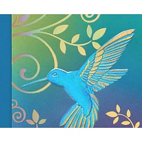 Cartes sans texte Papyrus avec enveloppes, Colibri (12 pièces)